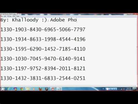 Image result for Adobe CS6 Serial Number Keygen