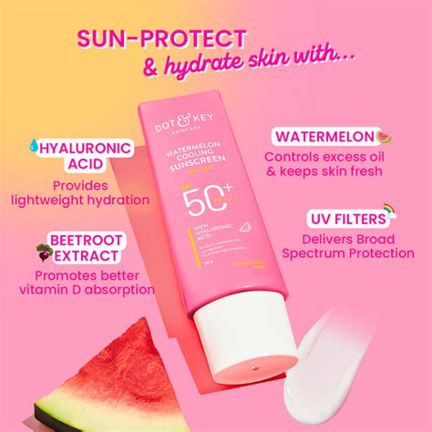 Watermelon Sunscreen, SPF 50+ PA++++