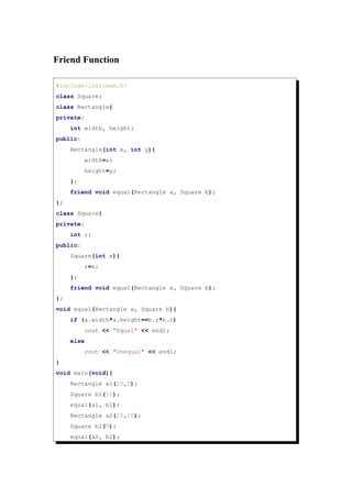 Image result for Java Friend Function