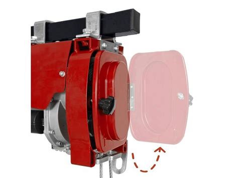 Palan électrique à câble 300kg 60m 1,5 kW 230 V télécommande SANS fil ...