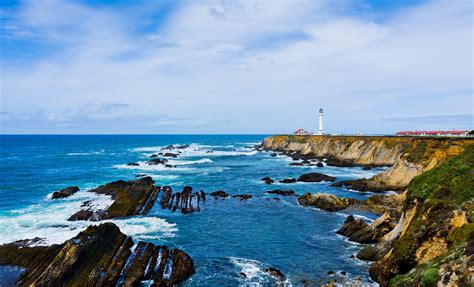 Point Arena Lighthouse in Point Arena, CA - California Beaches