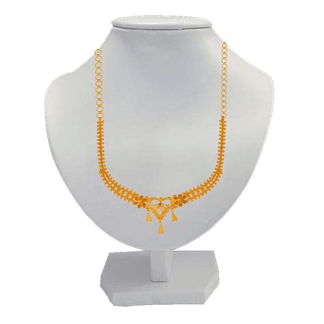 Bridal Gold Necklace | Gold Wedding Necklace | PC Chandra Jewellers – P ...