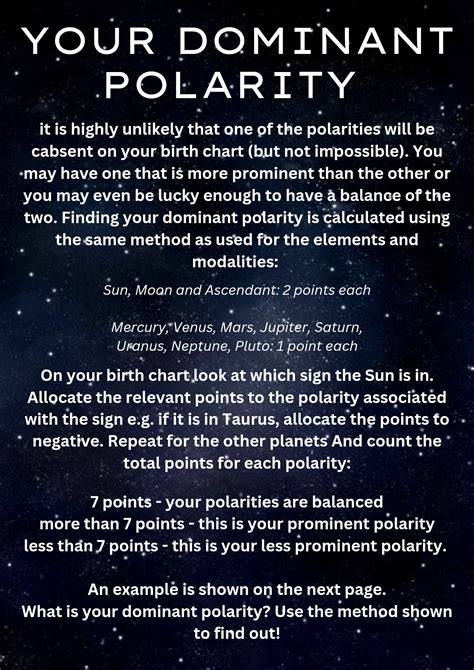 Beginner Astrology - Guide to the Polarities - Witchy Wisdom - The ...