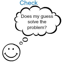 Image result for Algebraic Using Guess and Check Method