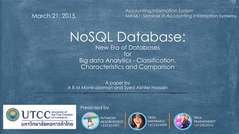 NoSQL Classification 的图像结果