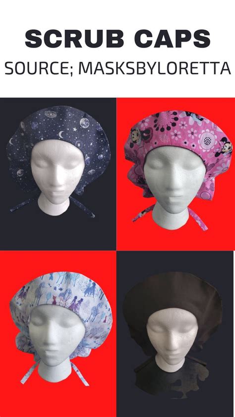 Downloadable Surgical Cap Pattern 的图像结果