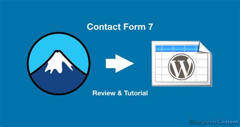 Image result for Contact Form 7 Tutorial