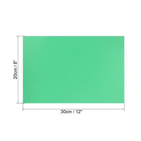 Buy Corrugated Plastic Sheets,3mm Green Blank Yard Lawn Signs,8 Inch x ...