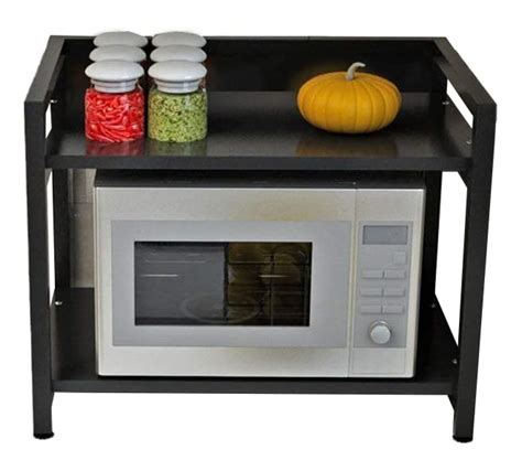 Dime Store Wooden Foldable Microwave Oven Stand For Kitchen Multi ...