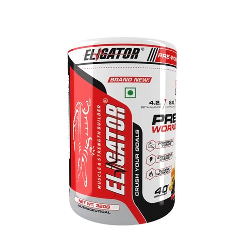 Eligator Pre Workout 40 Servings – Eligator Nutrition