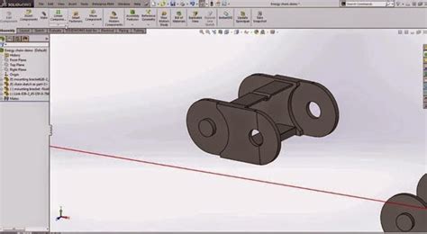 Image result for SolidWorks Chain Pattern Tutorial