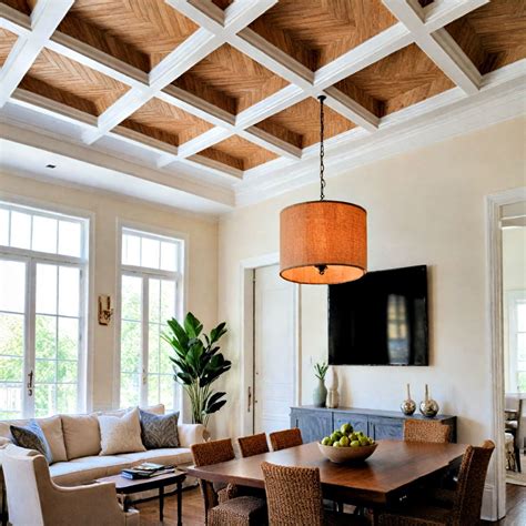 30 Coffered Ceiling Ideas That We Love