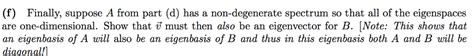 Image result for Simultaneous Diagonalization Exercise