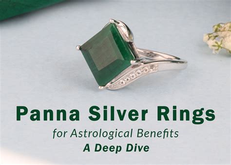 Panna Silver Rings for Astrological Benefits: A Deep Dive – Ornate Jewels