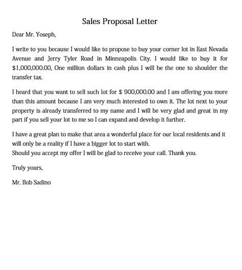 Effective Tips to Write Sales Proposal Letter for Getting New Clients ...