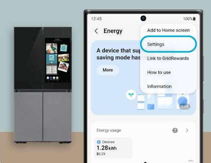 Use SmartThings Energy with your Samsung refrigerator | Samsung India