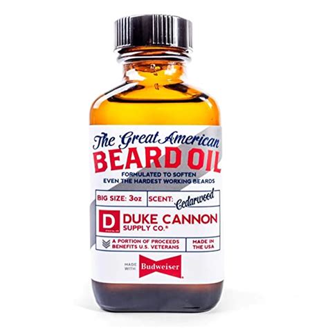 Duke Cannon Supply Co. Great American Beard Oil, 3oz | Beard oil ...