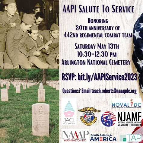 2023 AAPI Salute to Service, Arlington National Cemetery, 13 May 2023 ...