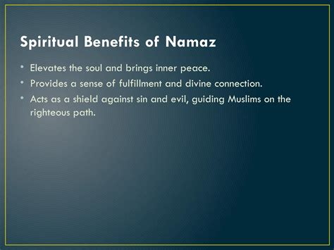 presentation_namaz_importance_and_benefits | PPTX