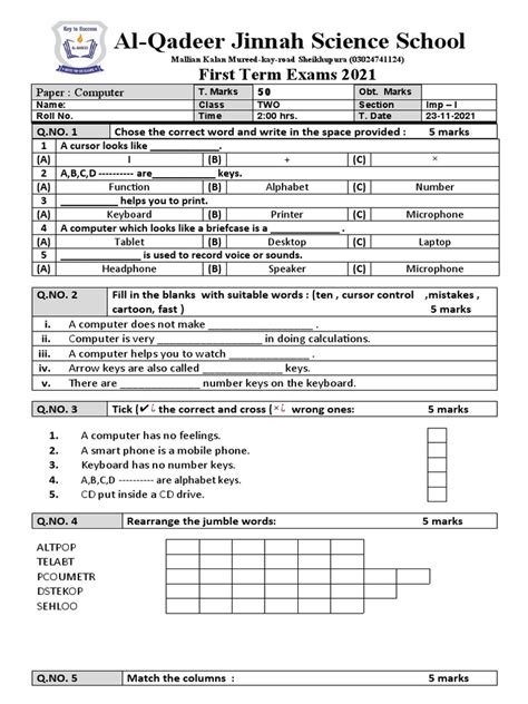 Role of Computer Class 2 的图像结果