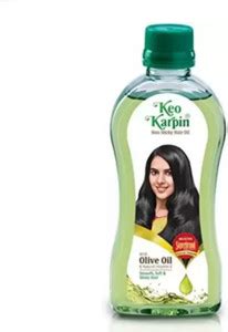 Keo Karpin Non Sticky Hair Oil with Olive Oil & Natural 199Ml Pack Of 1 ...