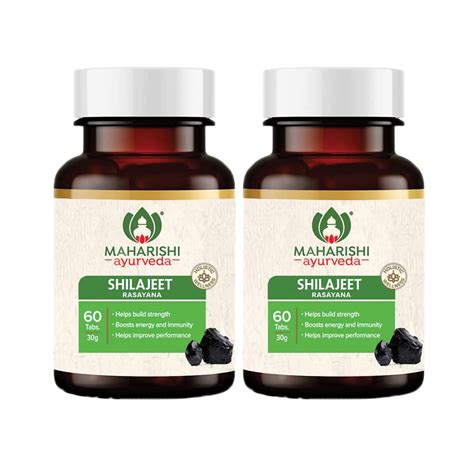 Buy Maharishi Ayurveda Shilajeet Rasayana 500 MG | Natural & Pure ...