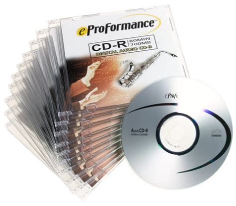 eProformance Digital Audio CD-R (10-Pack Spindle) : Amazon.in ...