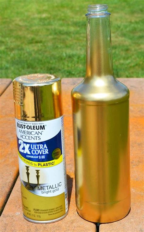 METALLIC GOLD Finish 11 Ounce Aerosol Spray Can Shiny Golden Paint AND Primer Ultra Cover ...