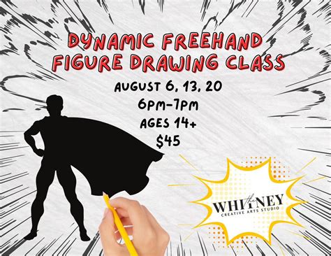 Dynamic Freehand Figure Drawing Class, 458 W Nepessing Street, Lapeer ...