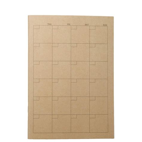 MUJI Planner (Monthly Planner A5 Size) : Amazon.in: Office Products