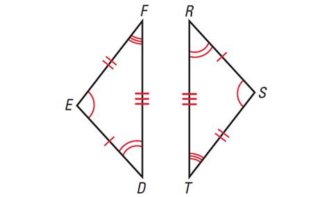 Congruence and Triangles Worksheet