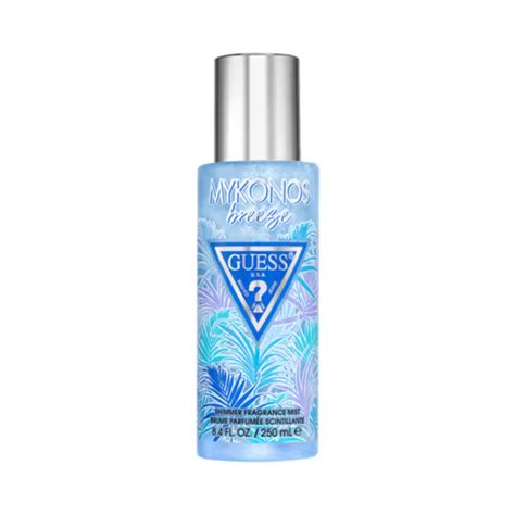 Guess Destination Mykonos Breeze Shimmer Fragrance Mist for Women 250 ...