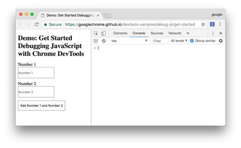 Image result for Chrome JavaScript Debugger Command