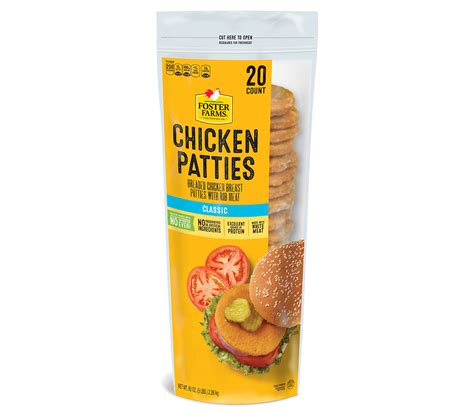 Chicken Patties Classic | Products | Foster Farms