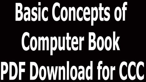 Basic Computer Functions Book 的图像结果