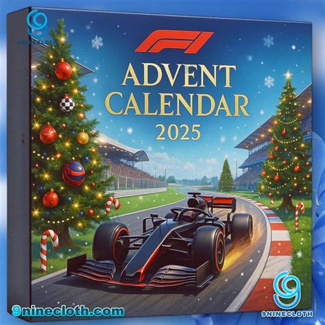 F1 Racing Advent Calendar 2025 - 9ninecloth