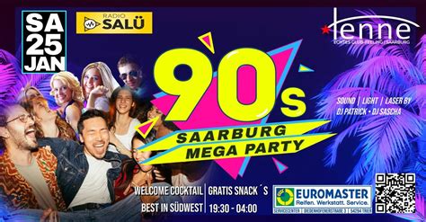 90s MEGA PARTY | DIE ERSTE IN 2025, INDUSTRIESTR.2, 54439 Saarburg ...