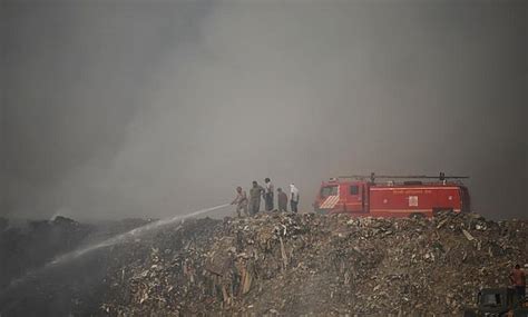 IN PHOTOS: After Ghazipur, Bhalswa in Delhi is alight