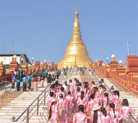Ethnic Cultural Troupes Visit Prominent Landmarks In Nay Pyi Taw ...