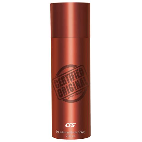 CFS | CERTIFIED ORIGINAL BROWN | 200 ML | LONG LASTING | UNISEX ...
