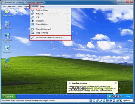 Image result for Connect to Internet Windows XP VirtualBox