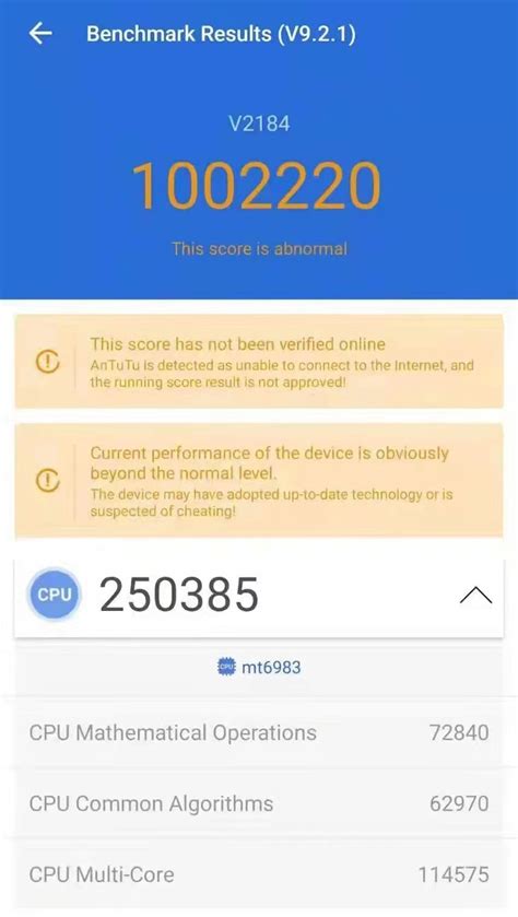MediaTek Dimensity 2000 raggiunge un punteggio record su AnTuTu
