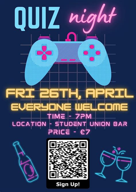 Game Design Pub Quiz- Welcome Week!, Ulster University, Belfast, 20 ...