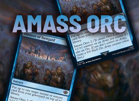 MTG Keywords Explained: What is Amass Orc in Magic: The Gathering ...