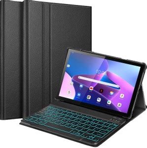 Proelite Detachable Bluetooth Backlit Keyboard case for Lenovo Tab M10 ...