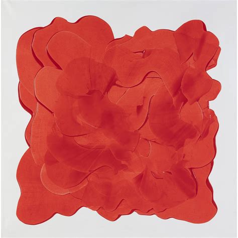 Toile élégante rouge pour ambiance chaleureuse 120 x 5 x 120 cm Rouge ...