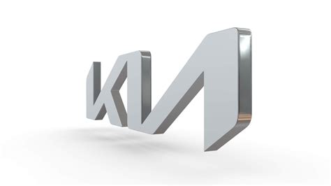 Kia New Logo - 3D Model by 3d_logoman