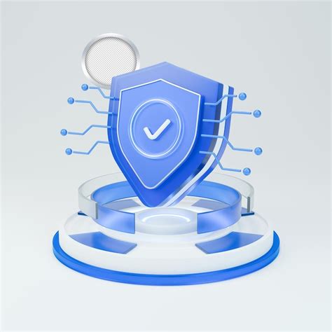 Cybersecurity protection digital shield | Premium PSD