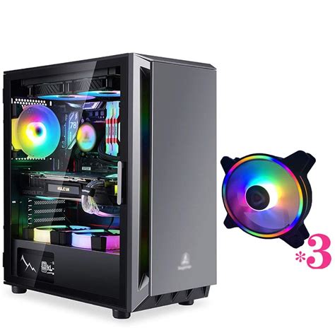 Buy Gaming Case,Mid-Tower PC Gaming Case ATX/M-ATX/ITX - Front I/O USB ...