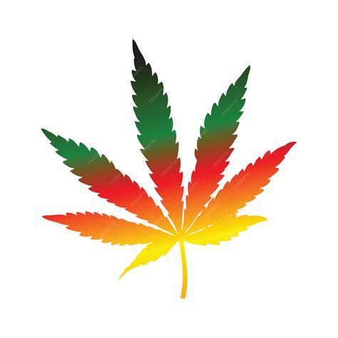 Premium Vector | Marijuana leaf vector black, green